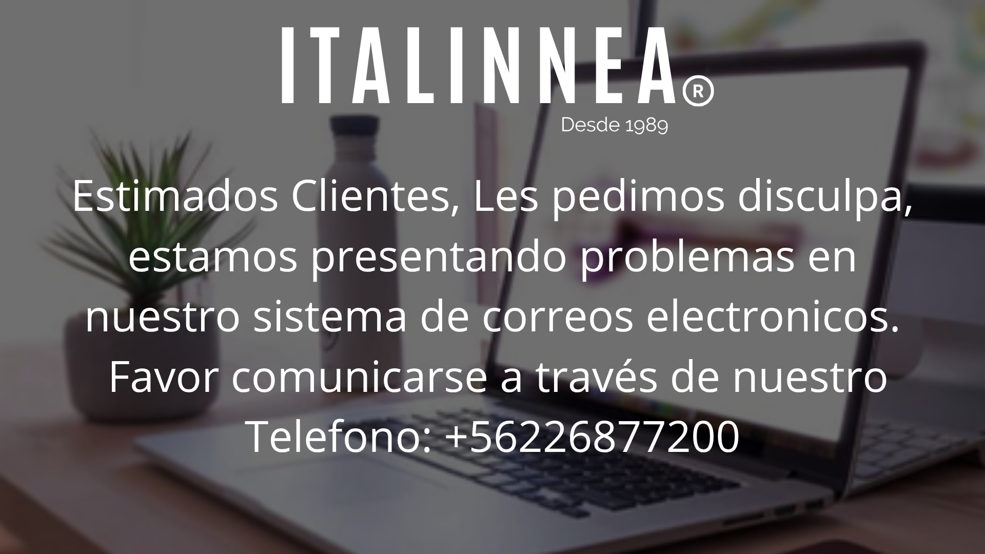 Nuestra Central Telefónica +56226877200