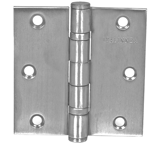 BISAGRA 480 ACERO INOX CANTO RECTO 3,5 X 3,5 c/rodamiento