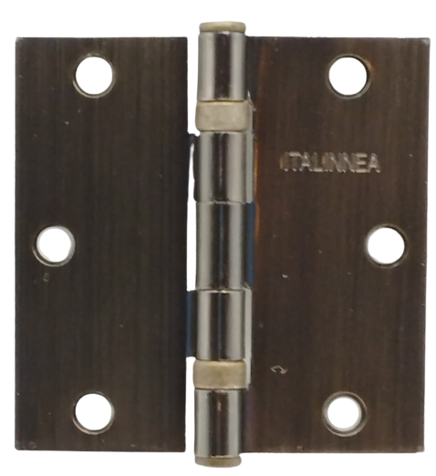 BISAGRA 469 3.5X3.5x2.2 BRONCE ANTIGUO c/rodamiento
