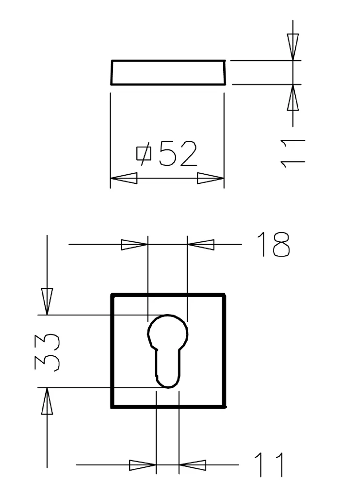 ROSETA SEGURIDAD CUADRADA ZAMAK(ROYAL19TUPCS52Q)med.webp