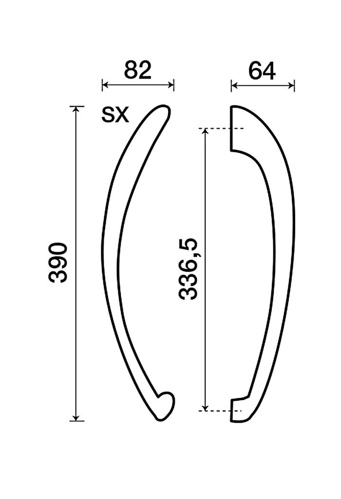 MANILLON 350 ARPA DERECHO CROMO BRILLANTE (ITALIA) (MT350ARFRACRDER) Odoo Med.webp