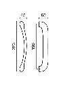 MANILLON IBIS BRONCE BRONCE BRILLANTE 196mm. (MT501IBFRABR) Odoo Med.webp