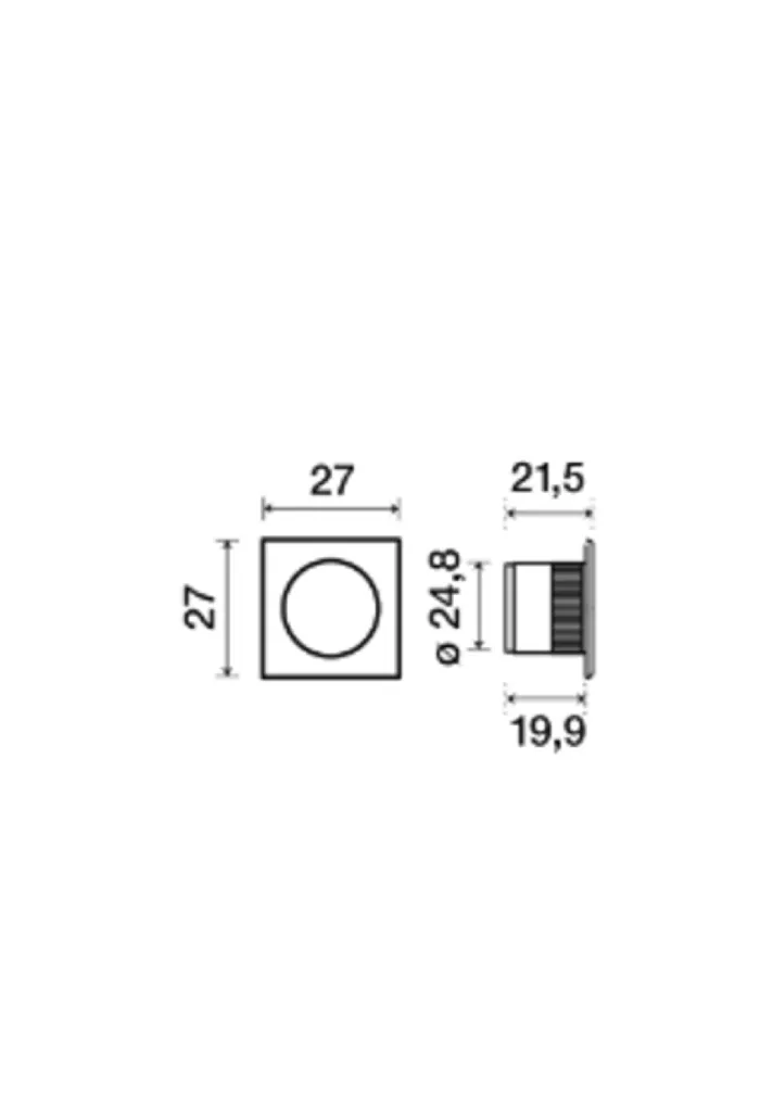 50.TIRADOR FRONTAL CUADRADO BLACK MATT (CRTIFRCFRANE) Odoo Med.webp