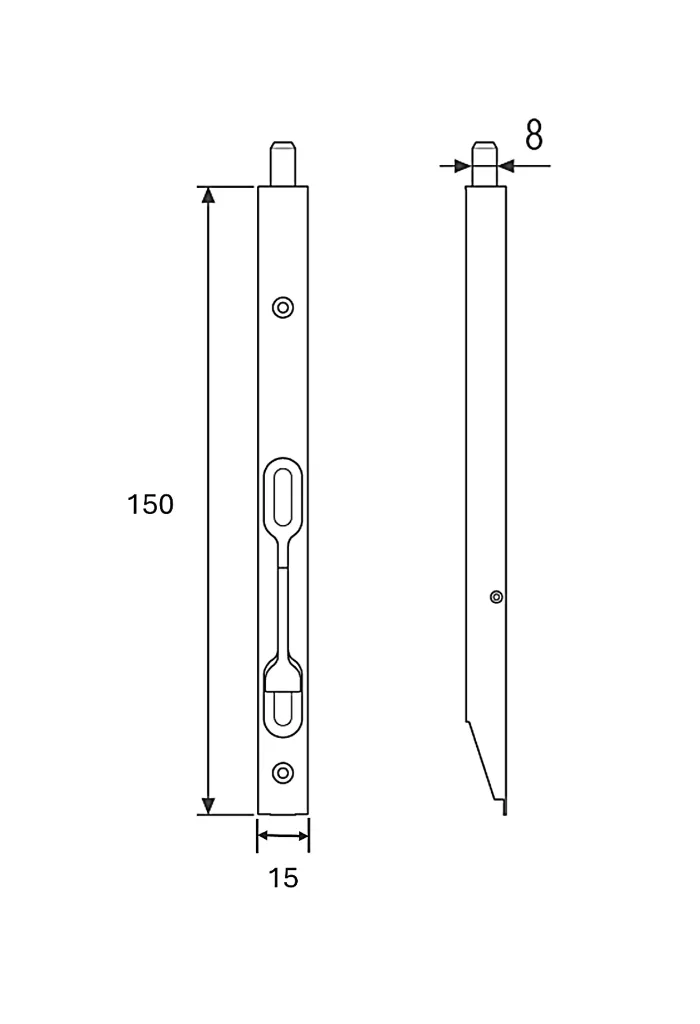 3.PICAPORTE EMBUTIDO 320 BRONCEADO 15cm (PI32000AGBBD015) Odoo Med.webp