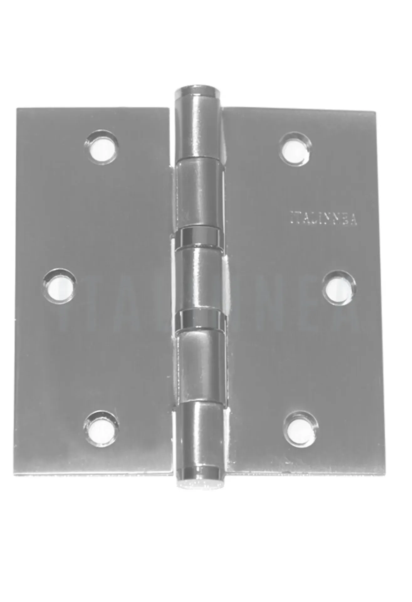 [BI46900ITLNQ3X3] BISAGRA 469/C ITALINNEA ACERO NIQUELADO 3X3X2 CON ROD (HASTA AGOTAR STOCK)