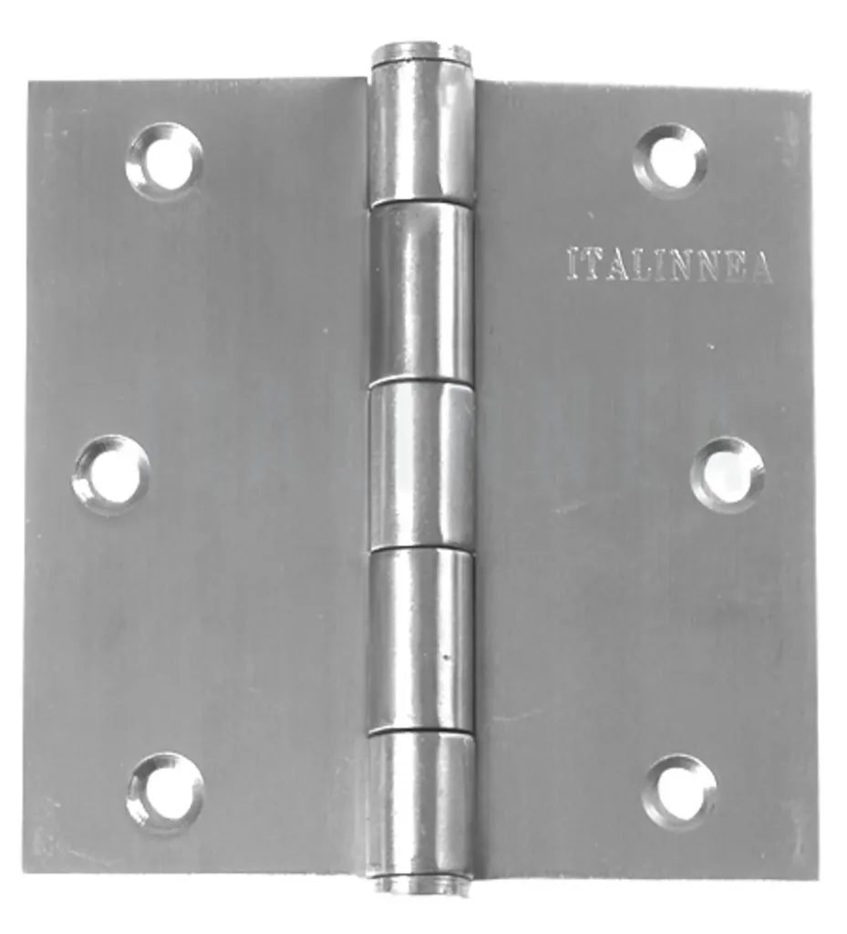 [BI47900ITLIX3X3] BISAGRA 479 Q ITALINNEA ACERO INOXIDABLE SATINADO 3X3