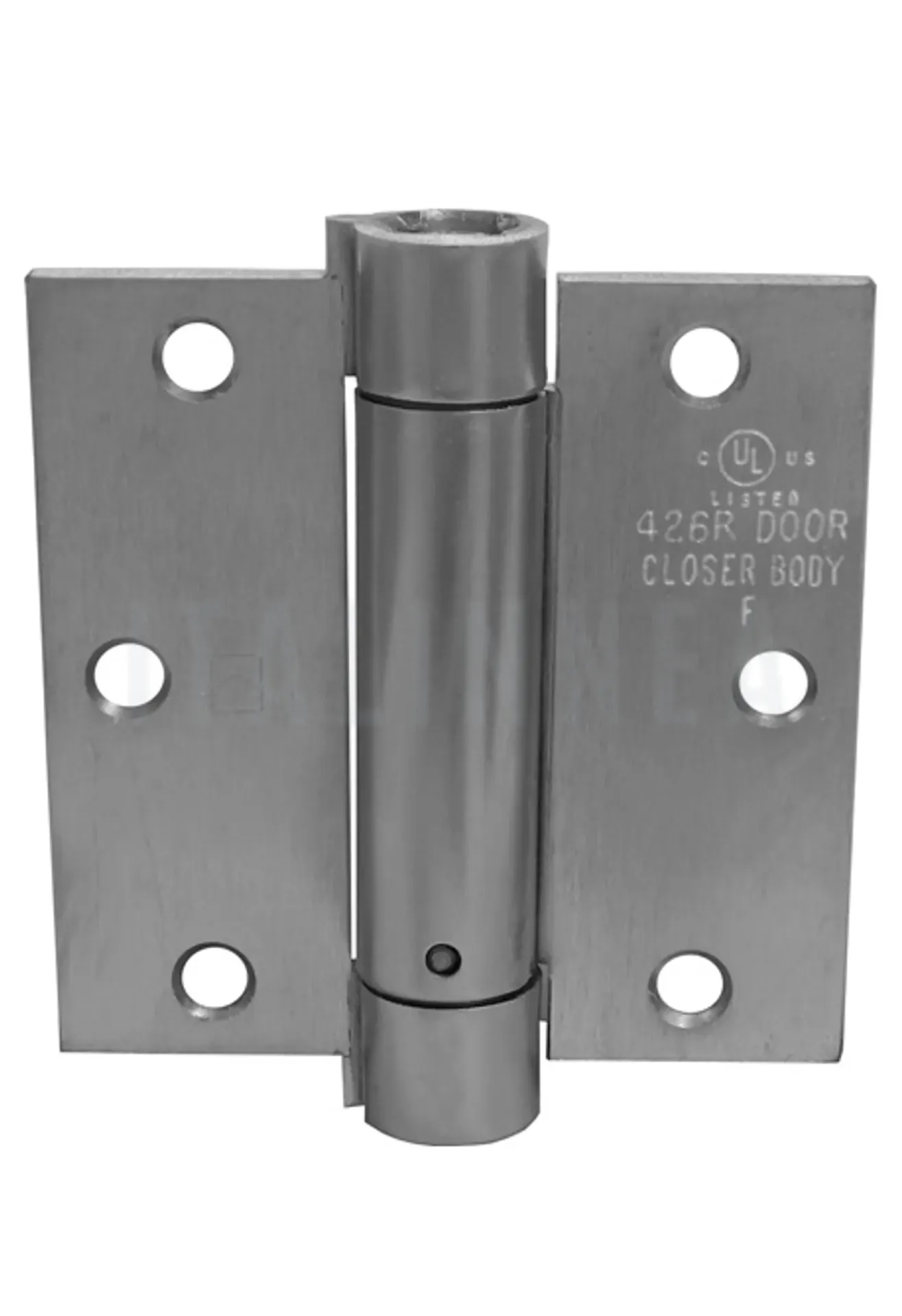 BISAGRA ACERO CROMADO RESORTE HAGER (EEUU) 3.5X3.5 18 kg