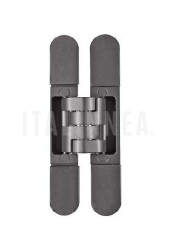 [BIDX038BASSN] BISAGRA INVISIBLE 38 BASYS (ALEMANIA) SATINADO NICKEL 60KI DERECHA