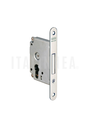 CERRADURA ADICIONAL L10 SEGURIDAD AGB (ITALIA) NIQUELADA 50 CON CONTRAFRONTAL