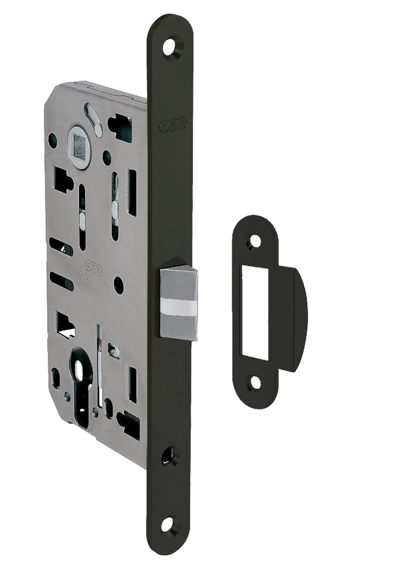 [CEL4EVOAGBNE050] CERRADURA L4 EVO SEGURIDAD AGB (ITALIA) BLACK MATT 50C/CONTRA