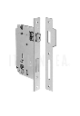 CERRADURA ROLLER SEGURIDAD AGB (ITALIA) NÍQUEL 40 mm BACKSET CON CONTRAFRONTAL