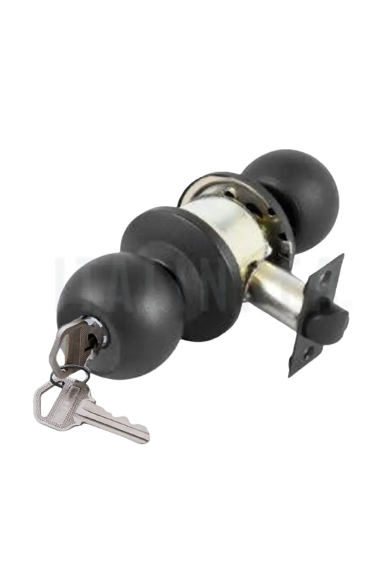[CEP3877ITLNE0DO] CERRADURA CILINDRO POMO 3877 LLAVE/SEGURO ITALINNEA NEGRO