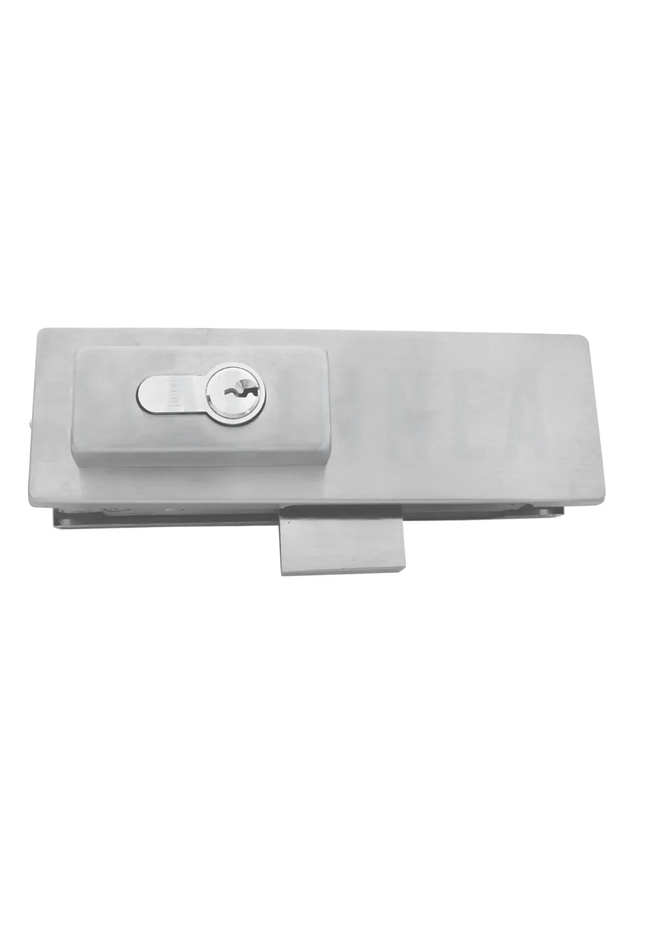 [CECPV20ITLIX] CERRADURA CPV2 ITALINNEA ACERO INOXIDABLE SEGUR PISO CRISTAL (SIN TORNILLO)