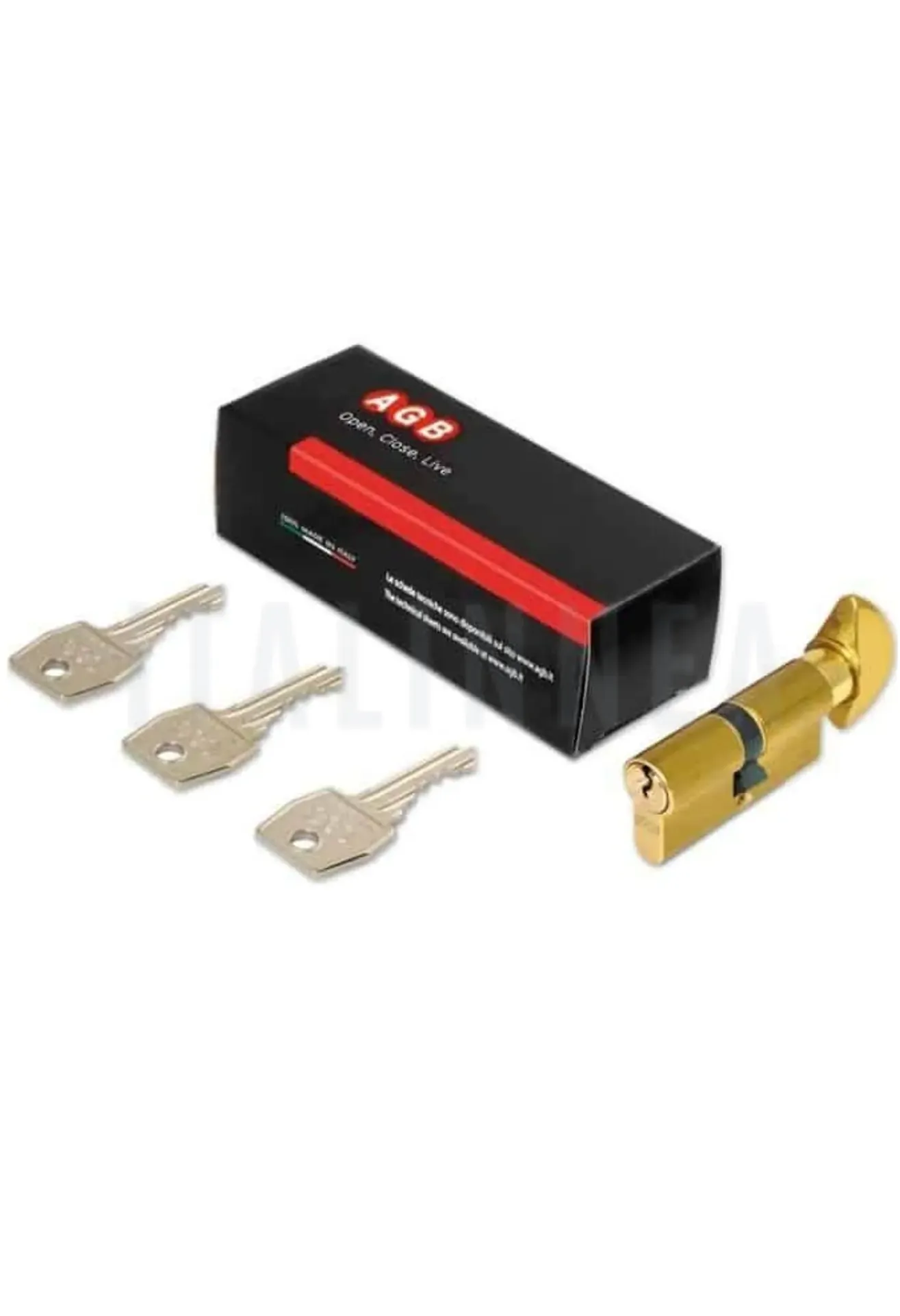 [CISGM10AGBBR10D] SEGURO MANUAL AGB (ITALIA) BRONCE 100 DESCENTRADO