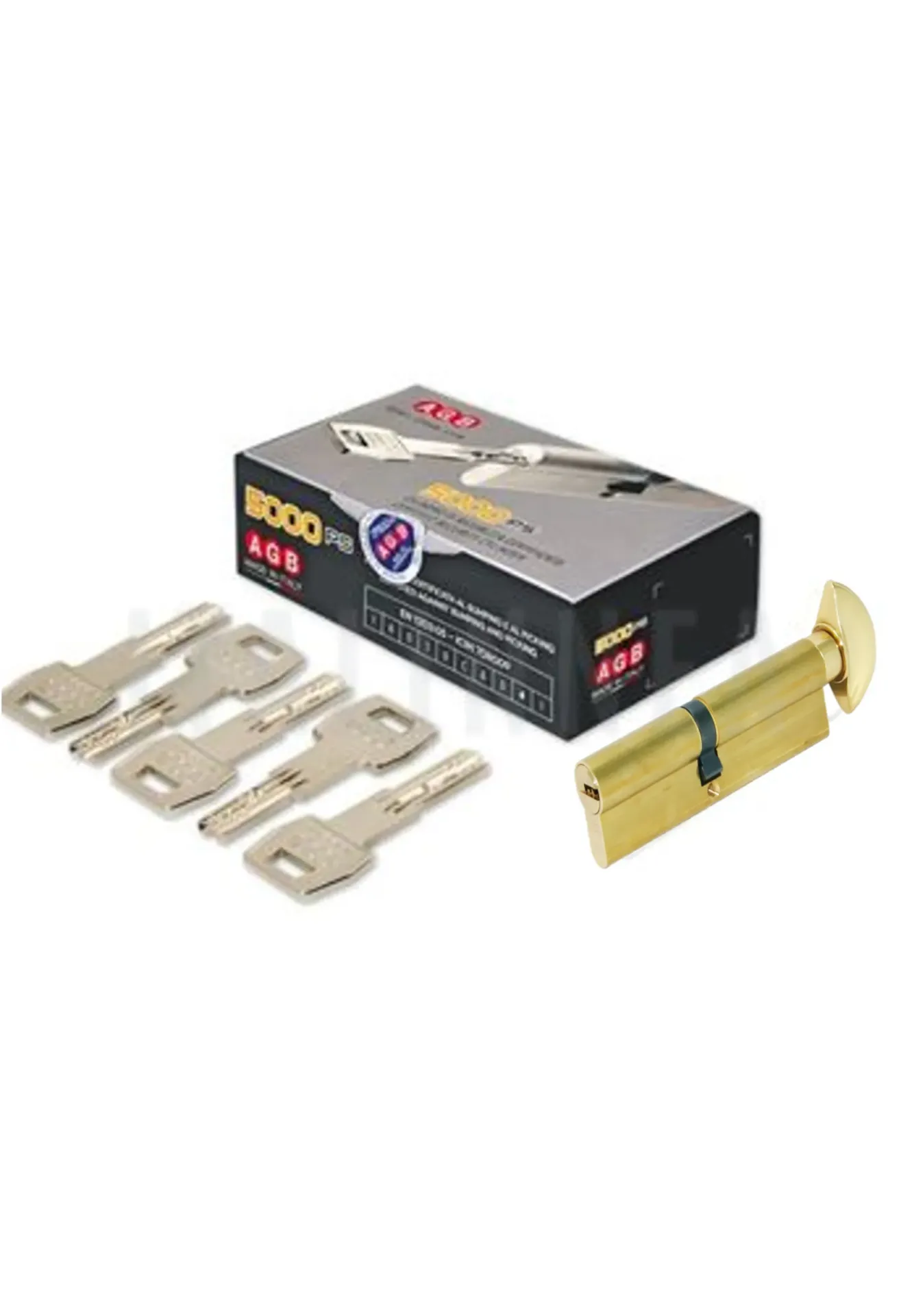 [CISGMMPAGBBR66C] SEGURO MANUAL MULTIPUNTO AGB (ITALIA) BRONCE 66/5000 CENTRADO