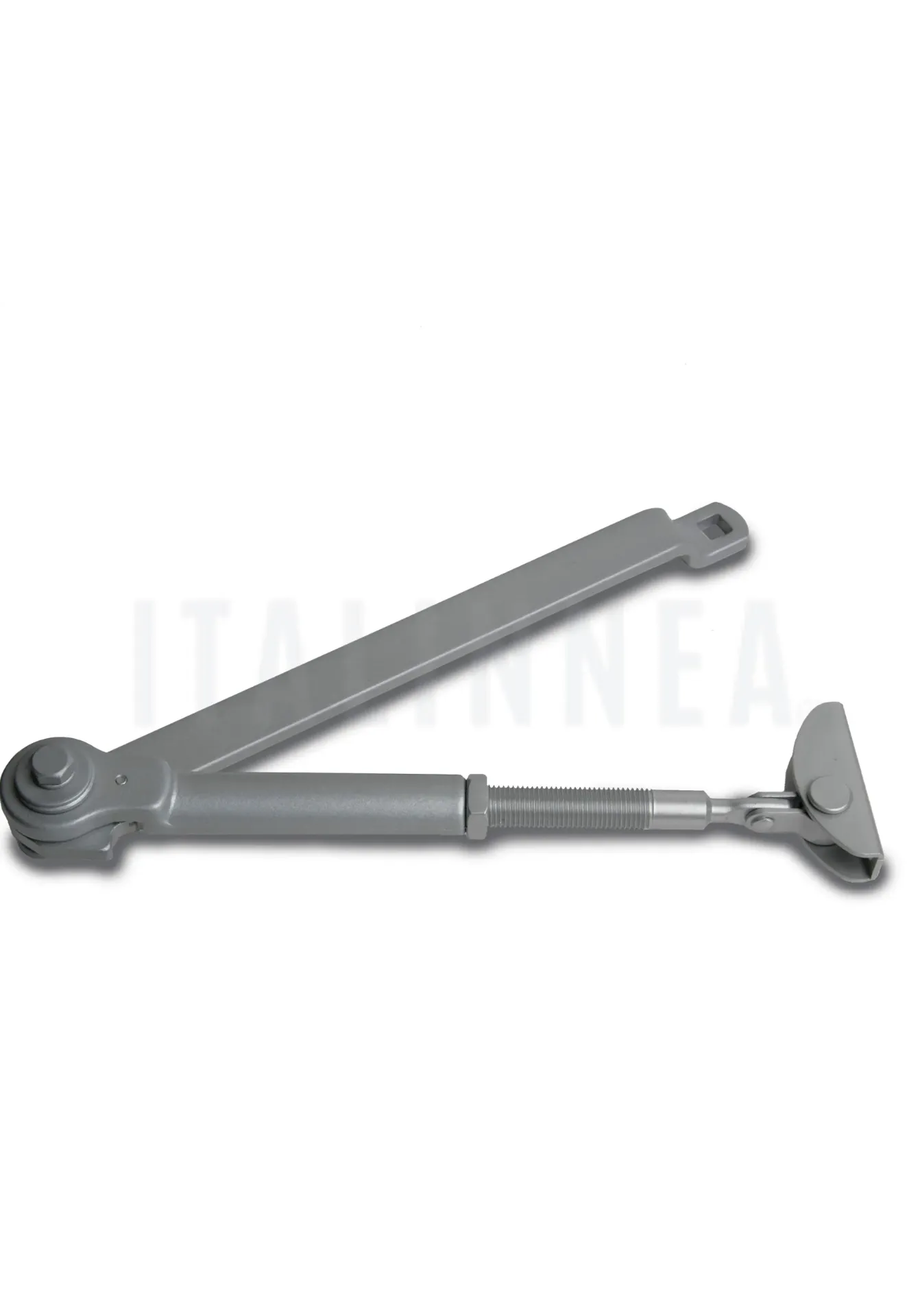 [CPBRCOMTLSPL] BRAZO COMPÁS PARA DELTA 1800 TELESCO (ESPAÑA) PLATA CON RETENCIÓN