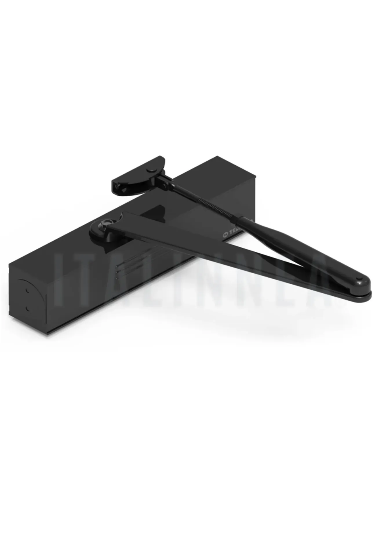 [CPH4500TLSNE] CIERRAPUERTAS HIDRÁULICO UNIK 4500 2/6 (60/12 kg) TELESCO (ESPAÑA) NEGRO