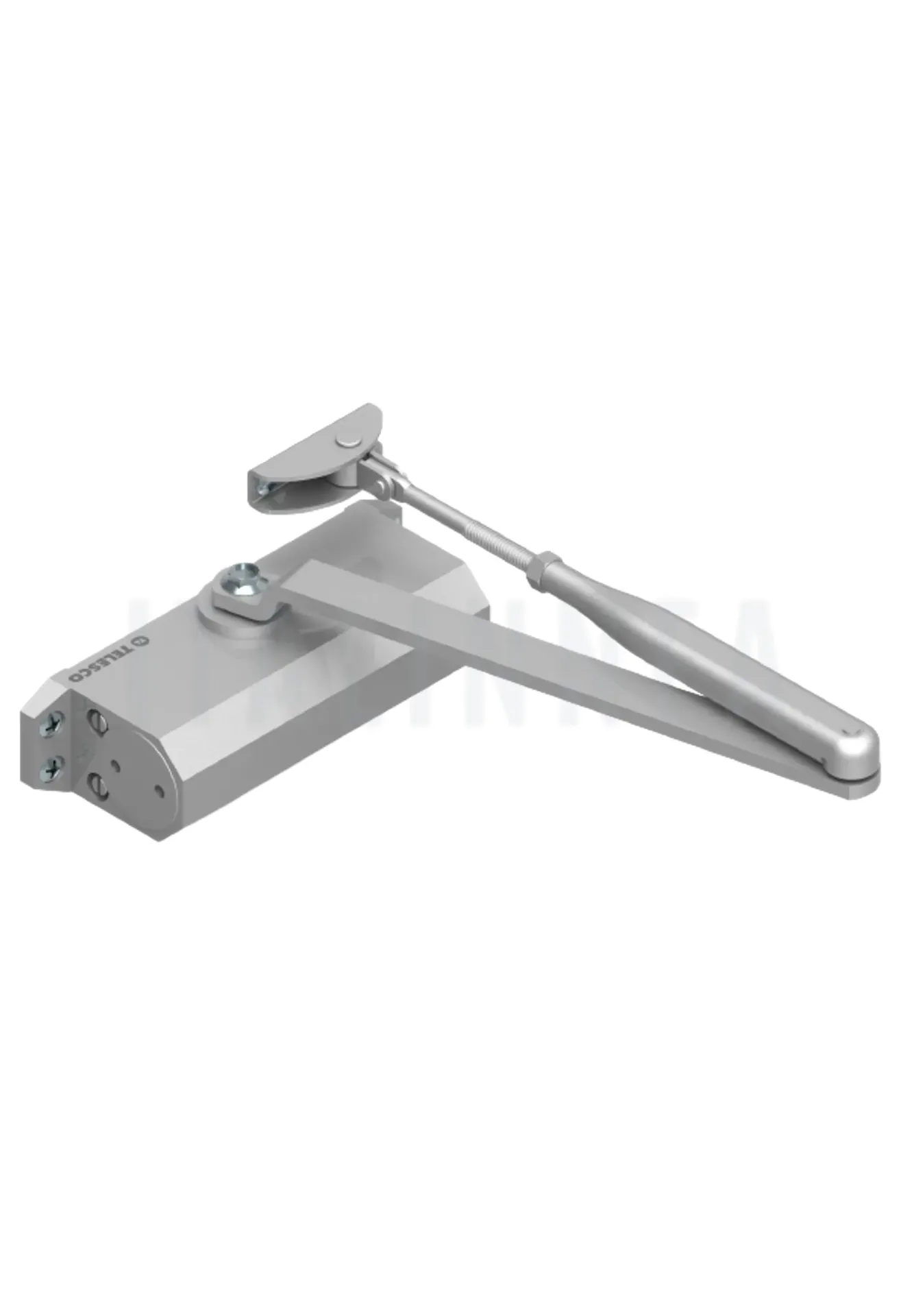 [CPH1300TLSPL] CIERRAPUERTAS HIDRÁULICO DELTA 1300 3 TELESCO (ESPAÑA) PLATA