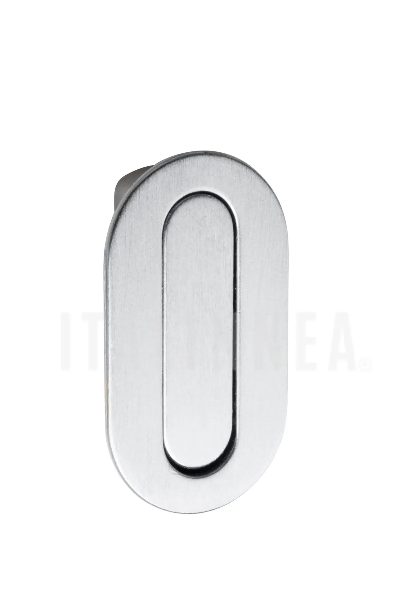 TIRADOR FRONTAL 051 OVAL REGUITTI (ITALIA) CROMO SATINADO (HASTA AGOTAR STOCK)