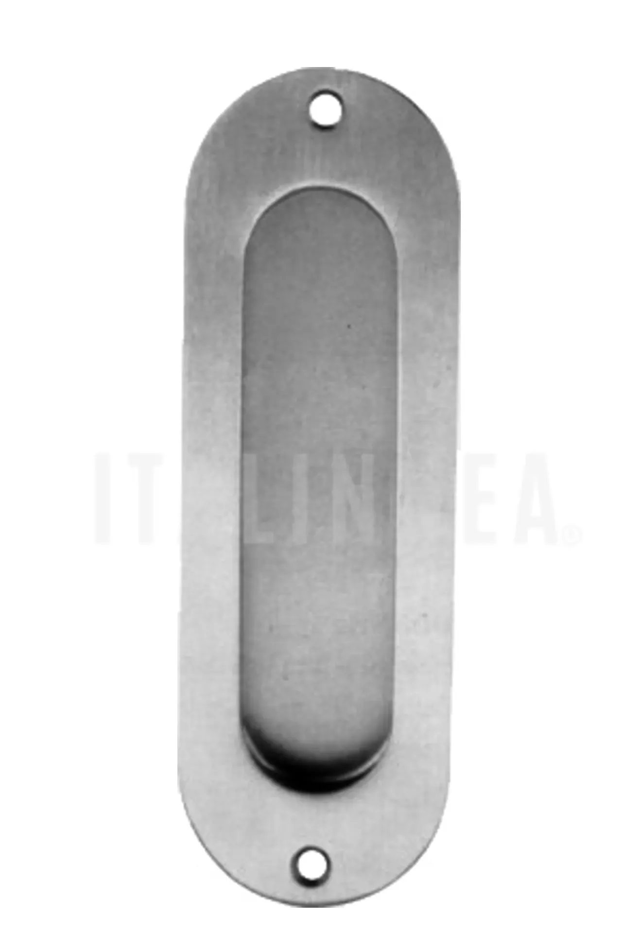 CORREDERA/TIRADOR I-800 ITALINNEA ACERO INOXIDABLE OVAL SIN FORO