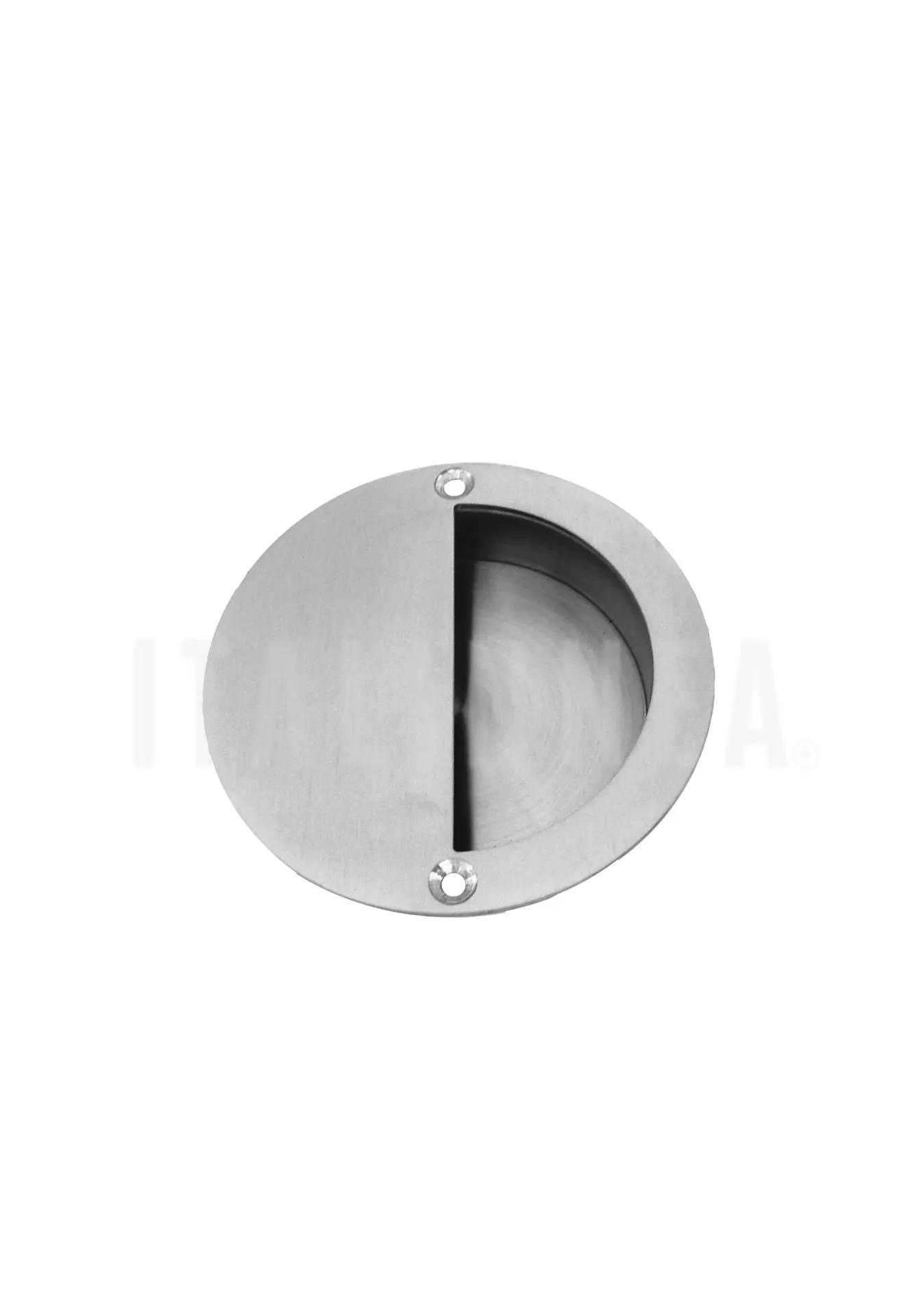 [CR801SFITLIX] CORREDERA/TIRADOR I-801 ITALINNEA ACERO INOXIDABLE CIRC SIN FORO
