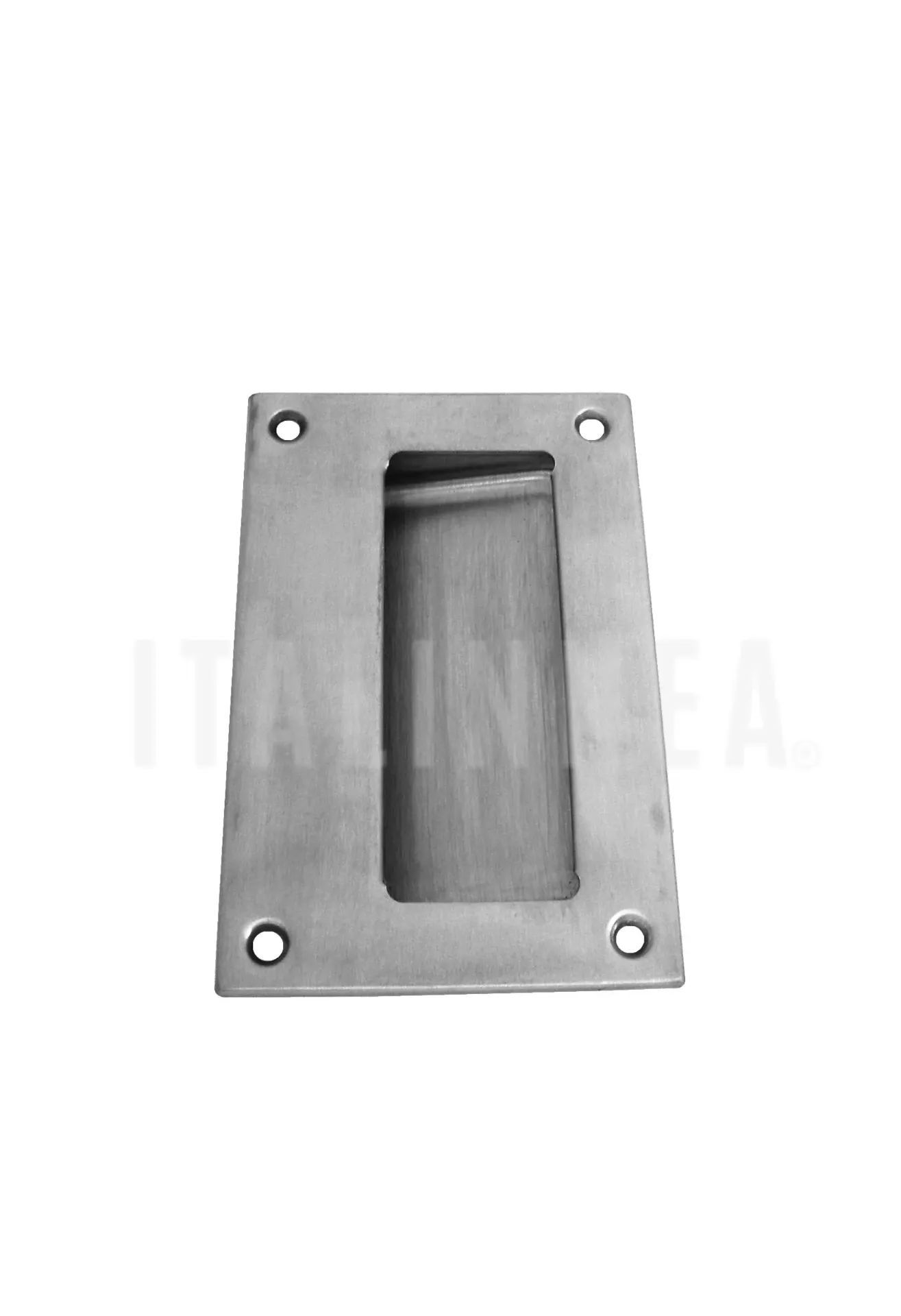 [CR802SFITLIX] CORREDERA/TIRADOR 802-G ITALINNEA INOX CUADRADA SIN FORO (HASTA AGOTAR STOCK)