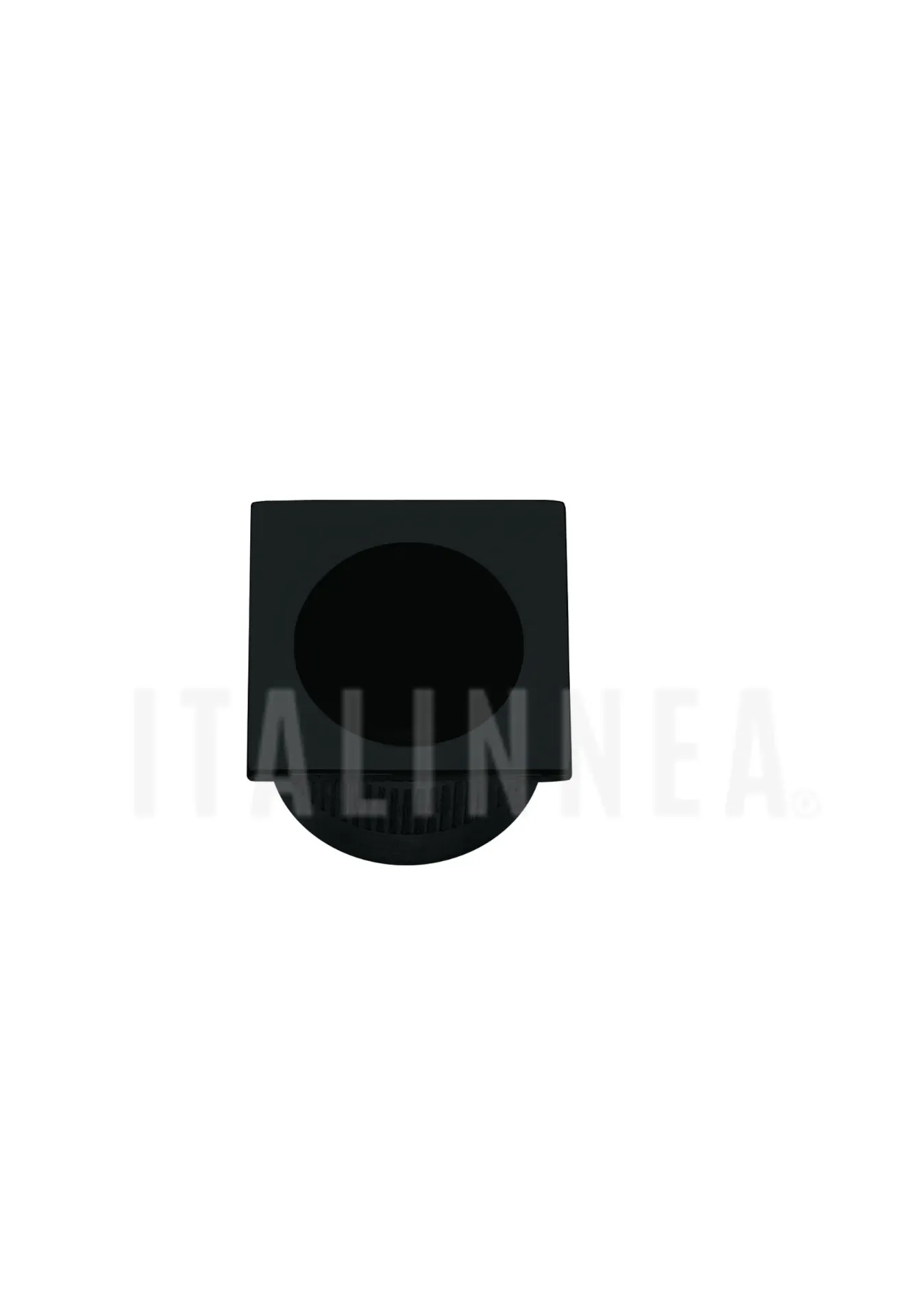 TIRADOR FRONTAL CUADRADO PARA CORREDERA FRASCIO (ITALIA) BLACK MATT