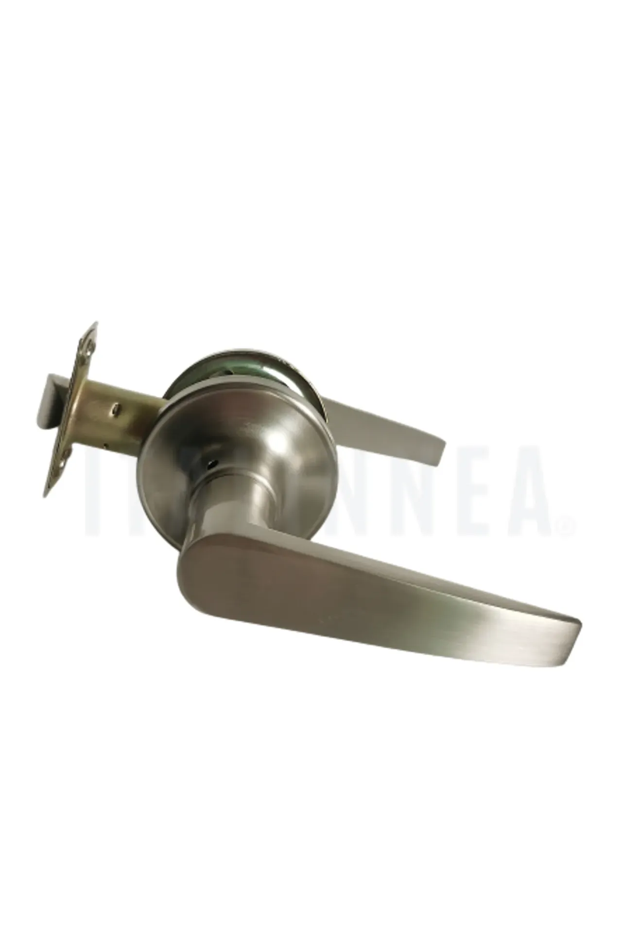 [MNT1243ITLSN0PP] CERRADURA TUB MANILLA 1243 PASO ITALINNEA NÍQUEL SATINADO PAR