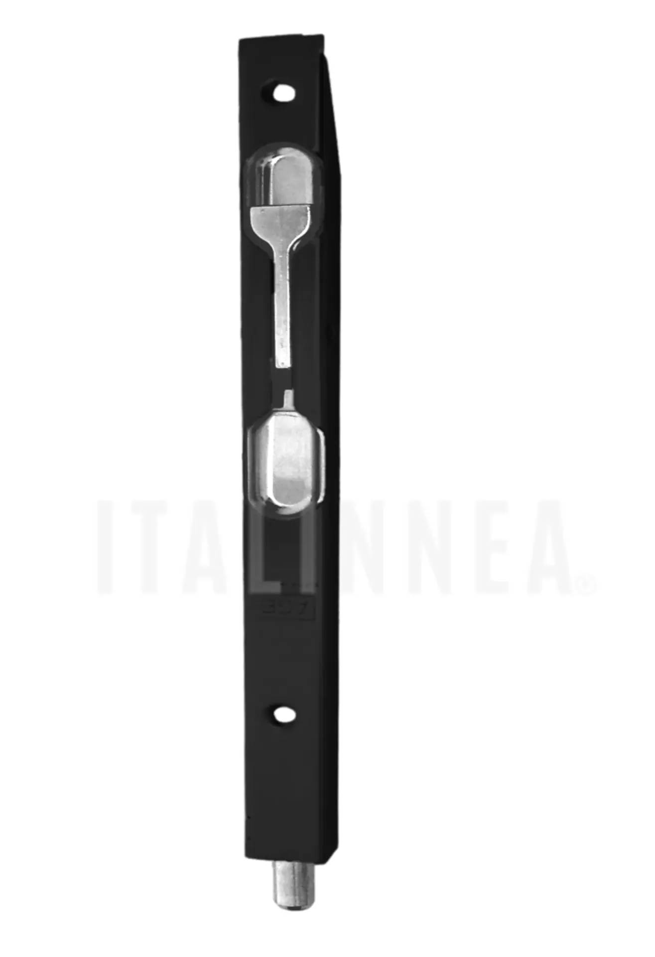 PICAPORTE 320 AGB (ITALIA) BLACK MATT 20 cm