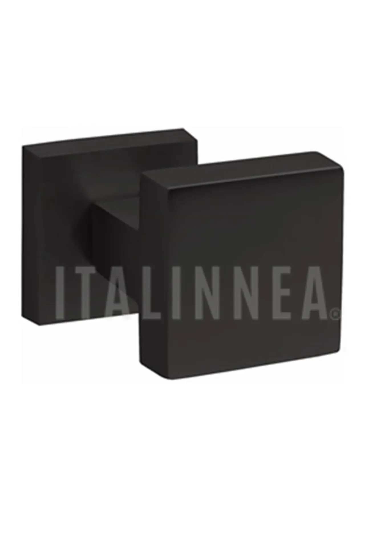 POMO FIJO 755 FRASCIO (ITALIA) BLACK MATT CUADRADO