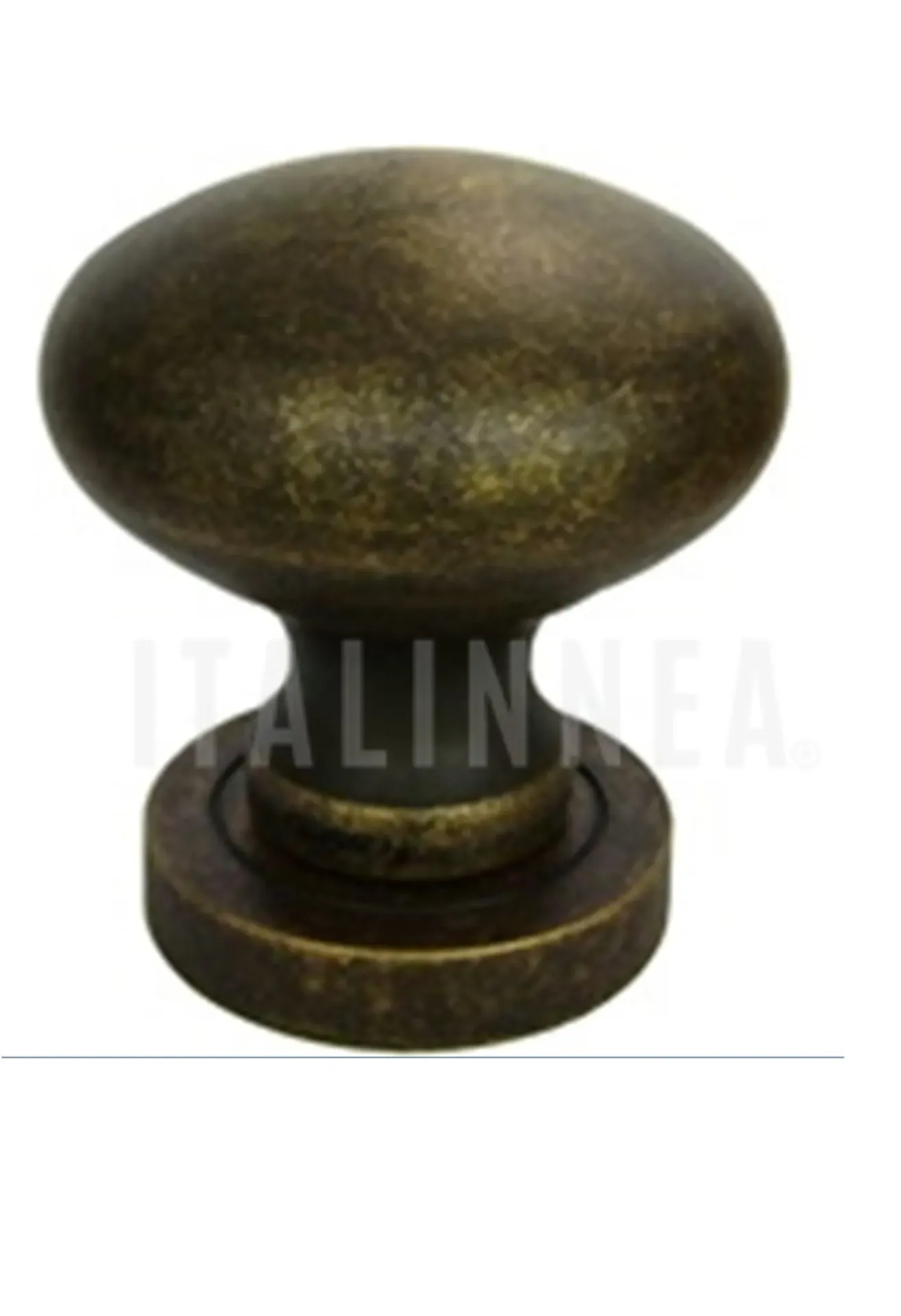 POMO FIJO 851 FRASCIO (ITALIA) BRONCE VIEJO 70 mm 50 mm ROSETA