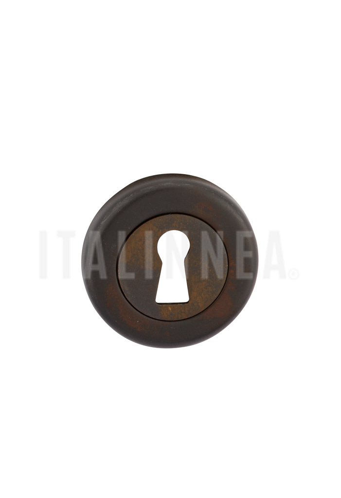 [RONORR0REGBE050] ROSETA 006 NORMAL REGUITTI (ITALIA) BRONCE OXIDADO 50 mm (HASTA AGOTAR STOCK)